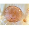 Image 2 : Pink Depression Plate & Vase