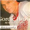 Image 5 : Gordie Howe Book & (4) Hockey Cards