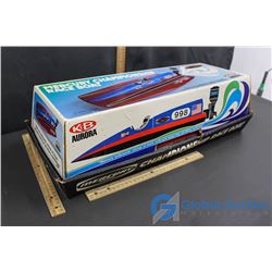 Mercury Championship Race Boat Toy (No Motor) w/Box and Instructions