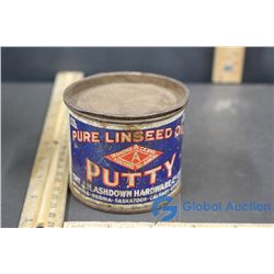 Diamond A Brand Linseed Oil Putty Tin