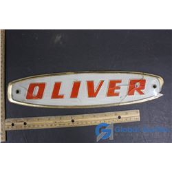 Oliver Advertising Emblem Plastic