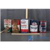 Image 3 : 5 Oil Cans Ba, Turbo, Imperial, Esso, etc.