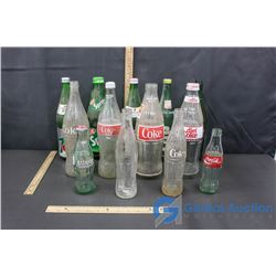 Coke, Sprite, Diet 7-Up, 7- Up, Diet Coke, Schweps Bottles - 1L, 237ML and 750 ML Bottles