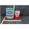 Image 1 : Esso- Rad 1 Gallon Tin (Empty), Multiguard Engine Oil 1.14 Litre Tin (Full)