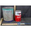 Image 2 : Esso- Rad 1 Gallon Tin (Empty), Multiguard Engine Oil 1.14 Litre Tin (Full)