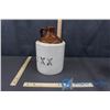 Image 2 : Whisky Crock and Enamaled Coffee Pot