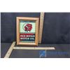 Image 1 : Red Indian Motor Oil Framed Picture