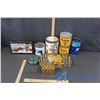 Image 1 : Tins - Tobacco, Tootsie Roll, Pot of Gold, Oil, Shortbread, etc.