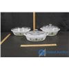 Image 1 : GlassBake Casserole Dishes w/Lids
