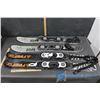 Image 1 : (2) Pairs of Skiis - Firefly 38.5" Long, Boot Part 12" Long; RPX150 34.5" Long Boot Part 11.5"Long