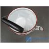 Image 7 : Large Enamel Cooking Pot & Small Enamel Tea Pot