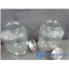 Image 2 : (2) Large Glass Cannisters