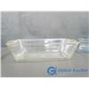 Image 2 : (3) Kitchen Glassware - (2) Bakeware, & Butter Dish