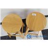 Image 2 : Two Wooden Stools