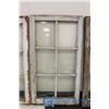 Image 5 : (3) Vintage Windows 20.5"x36"