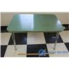 Image 2 : Green Vintage Kitchen Table w/Leaf