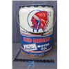 Image 1 : 5 Gallon Red Indian Motor Oil Pail
