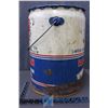 Image 3 : 5 Gallon Red Indian Motor Oil Pail