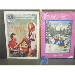 (2) Advertisment Posters