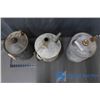 Image 2 : (3) Gavanized Gas Cans