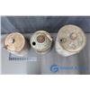 Image 2 : (3) Gavanized Gas Cans