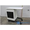Image 1 : Utility Cart - 2 Drawers and Padded, Vertical Storage Slots