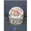 Image 15 : Assortment Of Decorative Box & Round Tins With Wire Basket