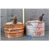 Image 1 : (2) Metal Gas Cans