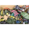 Image 2 : Box of Plastic Army Toys