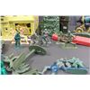 Image 3 : Box of Plastic Army Toys