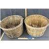 Image 4 : (2) Wicker Baskets