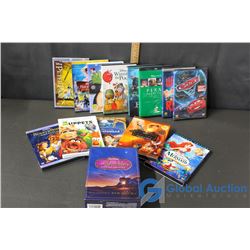 (15) Disney DVDs inc. Aladdin Boxset