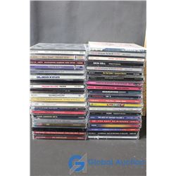 (40) CDs Include Alicia Keys, Three Days Grace, Seal, U2, Skin Cell, Six Feet Under etc