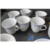 Image 2 : Tea Cup Set, 6 Plates, 2 Soup Cups, Coffee Filter & Wine Glass