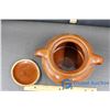 Image 2 : Brown Stoneware Pot with Lid