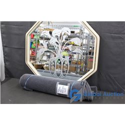 Dash Cover for Lincoln & Decorative Etched Mirror