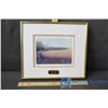 Image 1 : Framed Henry K. Ripplinger Print - "Prairie Harvest"