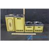 Image 1 : (4) Kitchen Cannisters