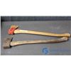 Image 2 : 2 Wooden Handled Axes - May 1889