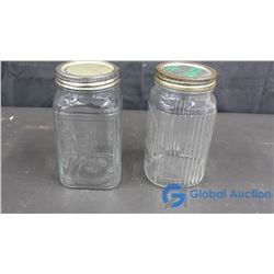 Reliance Brand and Malkin's Wide Mouthed Mason Jars