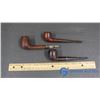 Image 2 : 3 Vintage Smoking Pipes