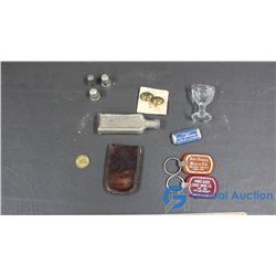 Vintage Misc. - Thimbles, Keychains, Buttons, etc.