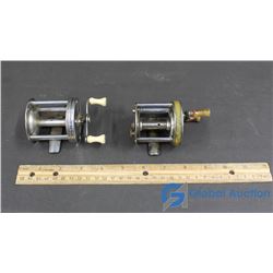 2 Fishing Reals - Shakespeare 1958 Triumph, Pflueger Trump