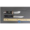 Image 1 : 2 Hunting Knives - Black Handled