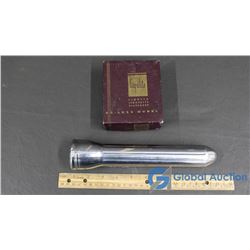 Lighted Cigarette Dispenser, and Vintage Flashlight