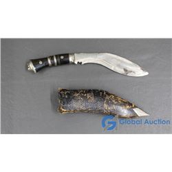 Knife in Sheath From India