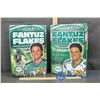 Image 1 : Roughrider Collectors Fantuz Flakes Cereal Boxes - Unopened