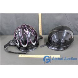 2 Helmets (Bucket Style)