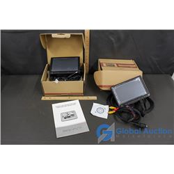 (2) Headrest/Desktop in Car TFT LCD Monitor Touch Screen For Car PC