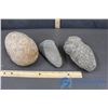 Image 2 : (3) Decortive Feild Stones